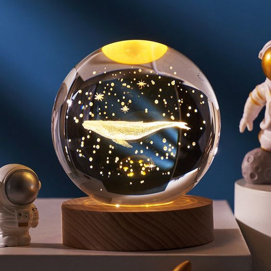 Galaxy Crystal Lamp